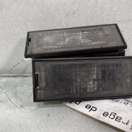 Eclairage de plaque RENAULT CLIO 3