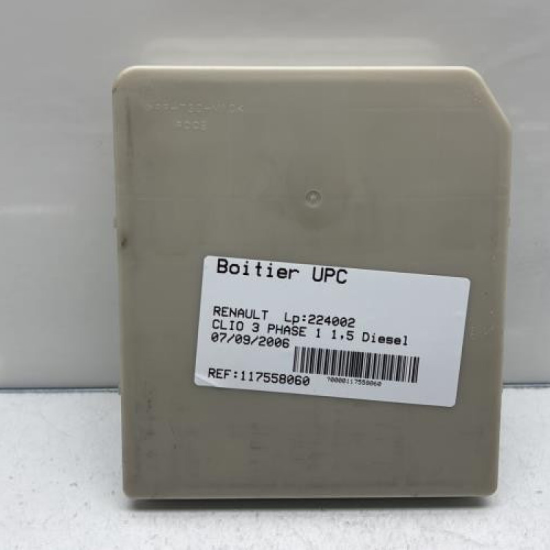 Boitier UPC RENAULT CLIO 3 Photo n°4