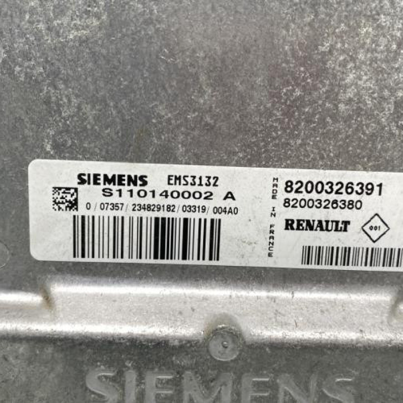 Calculateur moteur RENAULT TWINGO 1 Photo n°2