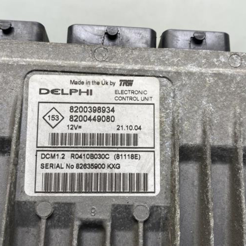 Calculateur moteur RENAULT MODUS Photo n°2