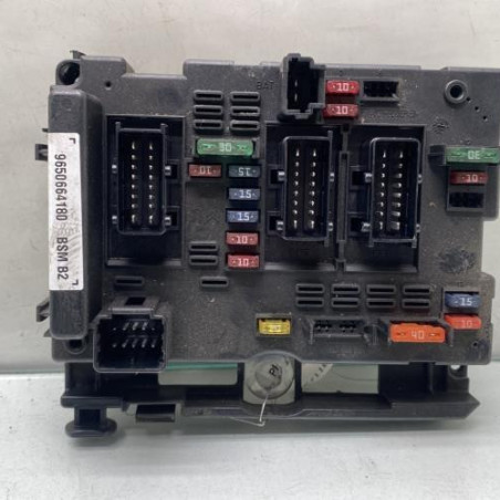 Boitier servitude moteur (BSM) PEUGEOT 206 Photo n°1