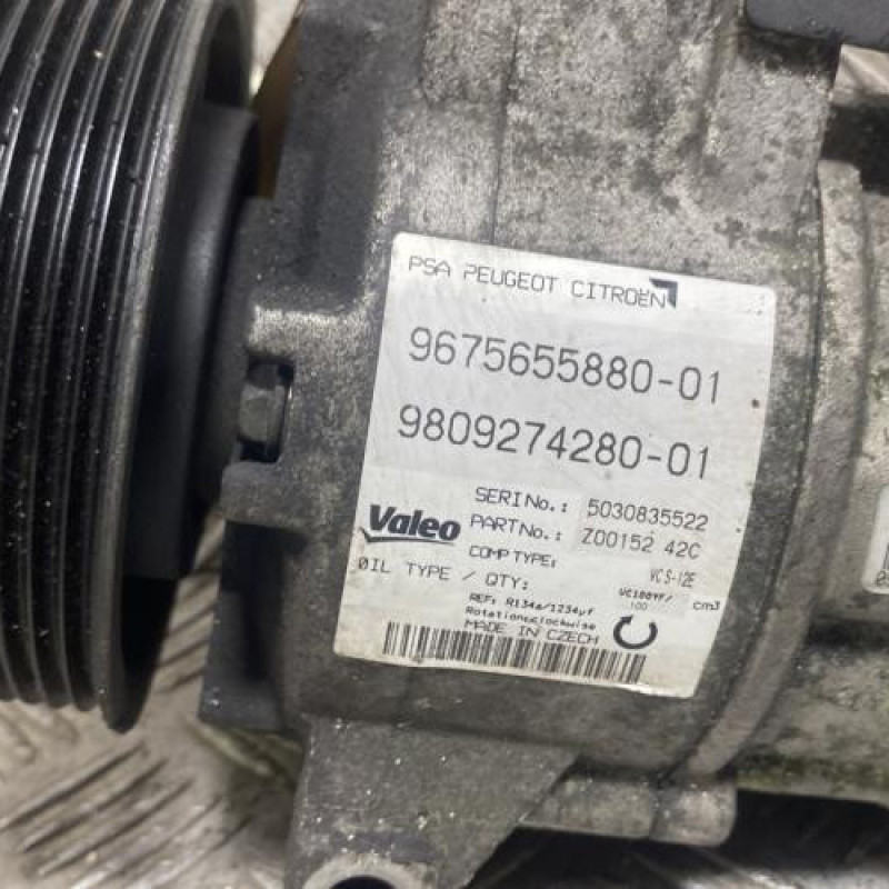 Compresseur clim PEUGEOT 308 2 Photo n°2