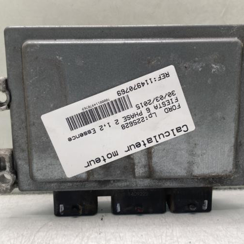 Calculateur moteur FORD FIESTA 6 Photo n°2