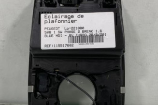 Eclairage de plafonnier PEUGEOT 508 1 SW