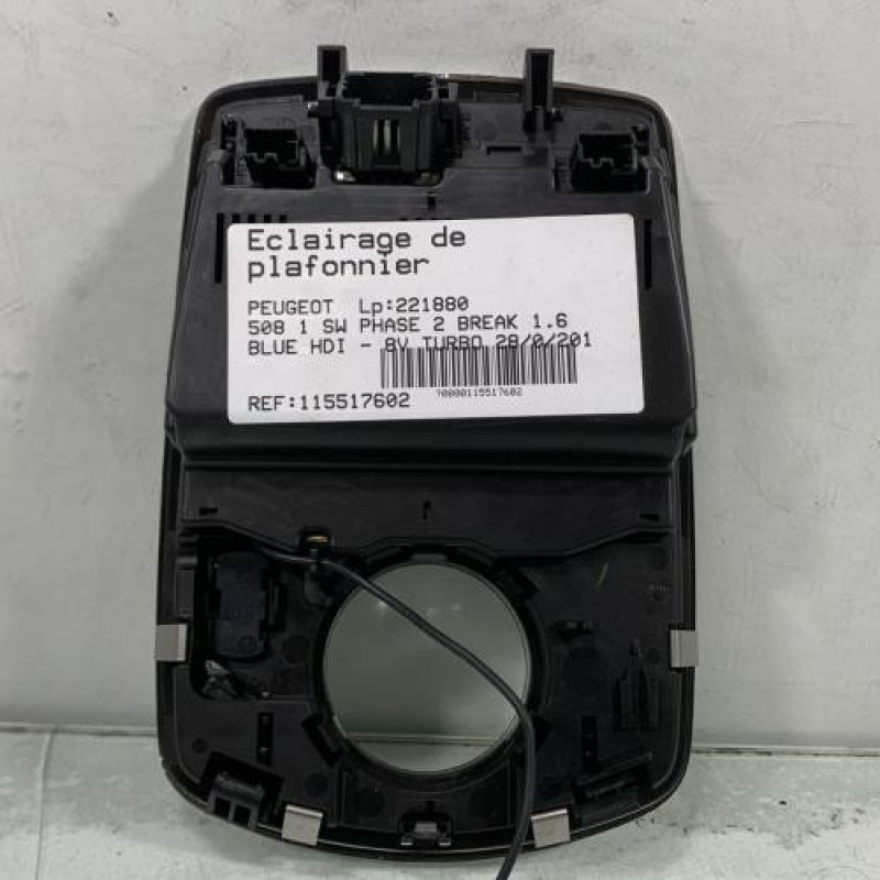 Eclairage de plafonnier PEUGEOT 508 1 SW Photo n°3