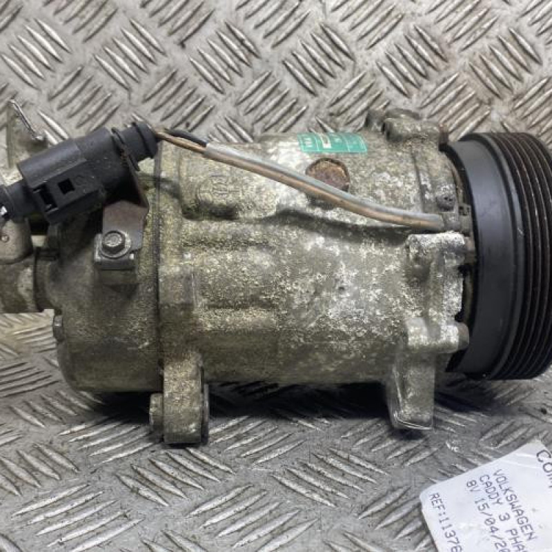 Compresseur clim VOLKSWAGEN CADDY 3 Photo n°3