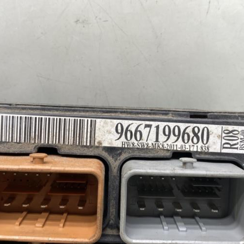 Boitier servitude moteur (BSM) CITROEN DS3 Photo n°2