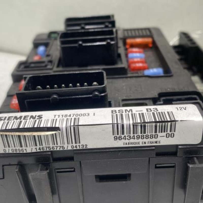 Boitier servitude moteur (BSM) CITROEN XSARA PICASSO Photo n°4