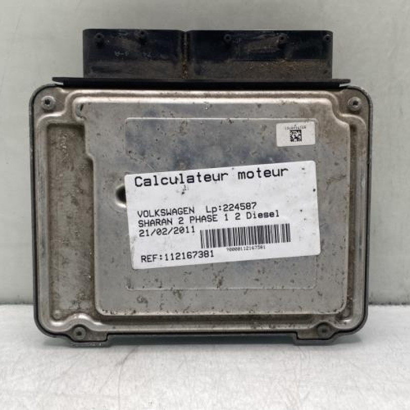 Calculateur moteur VOLKSWAGEN SHARAN 2 Photo n°1