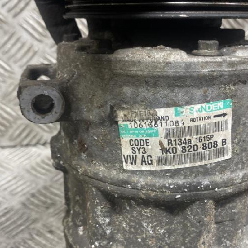 Compresseur clim VOLKSWAGEN SHARAN 2 Photo n°3