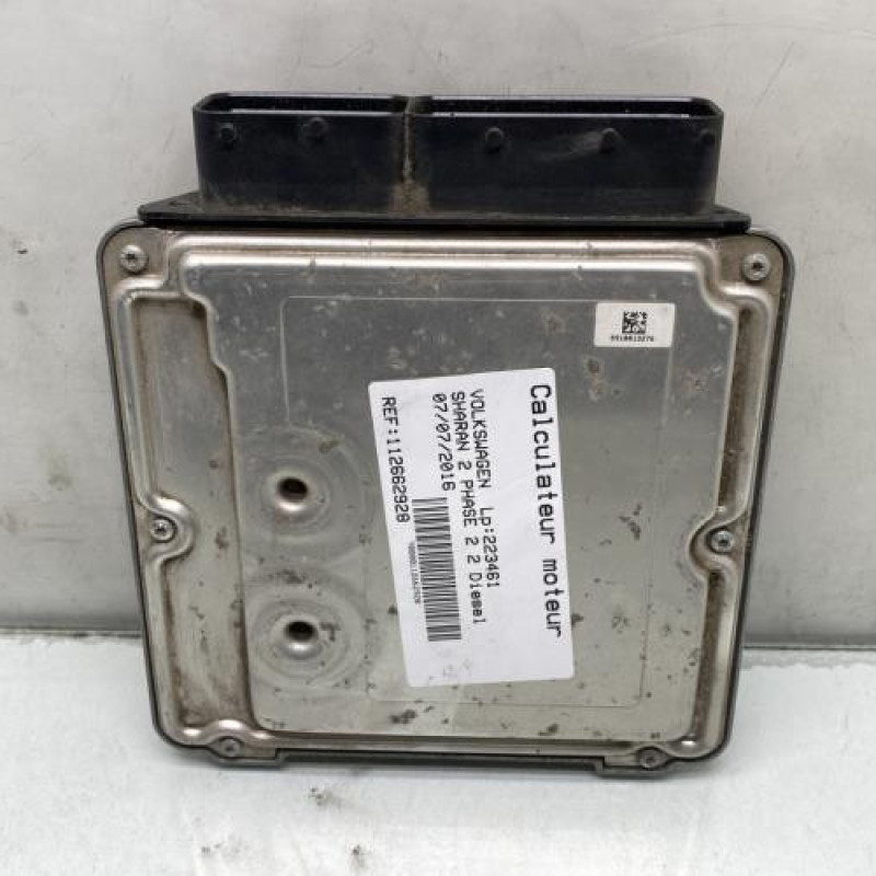 Calculateur moteur VOLKSWAGEN SHARAN 2 Photo n°4