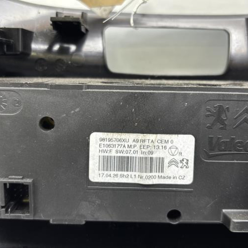 Commande chauffage PEUGEOT 208 1 Photo n°5