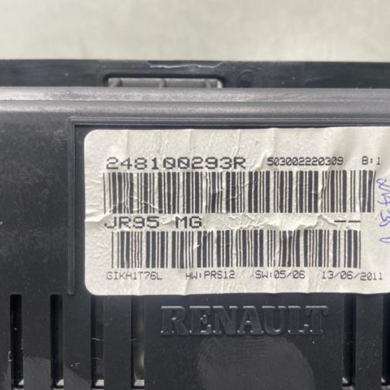 Compteur RENAULT SCENIC 3 Photo n°5
