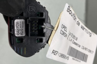 Bouton de warning OPEL CORSA E