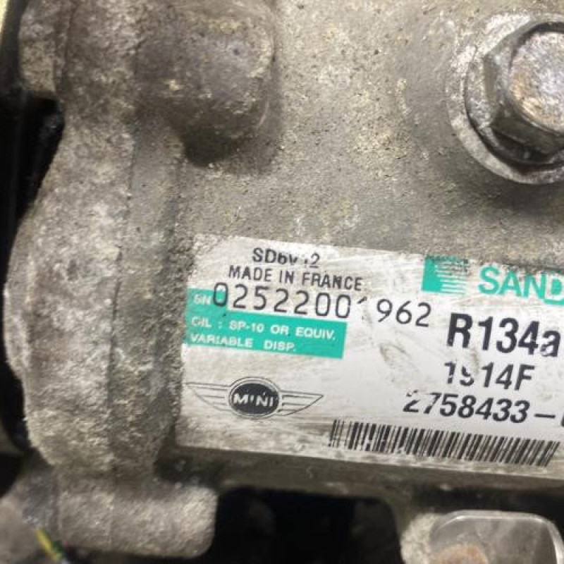 Compresseur clim MINI MINI 2 R55 Photo n°2