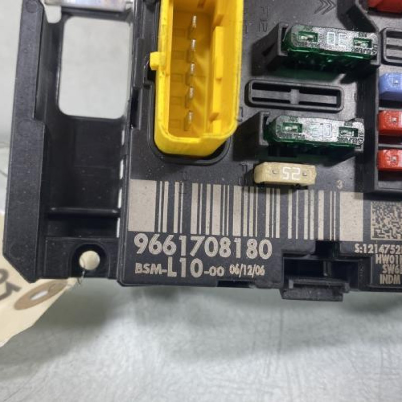 Boitier servitude moteur (BSM) PEUGEOT 207 Photo n°5