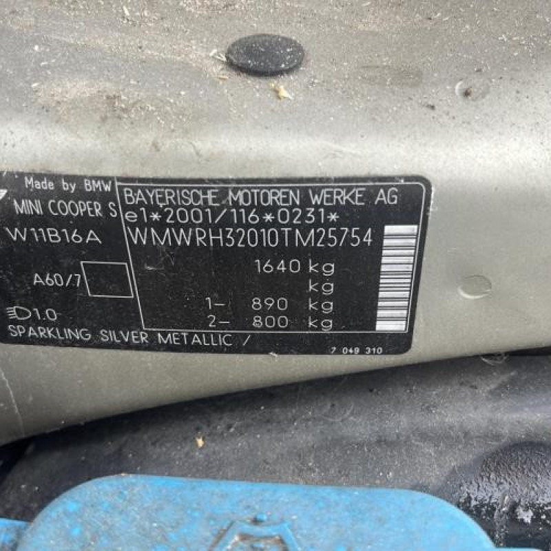 Calculateur moteur MINI MINI 1 R52 Photo n°15