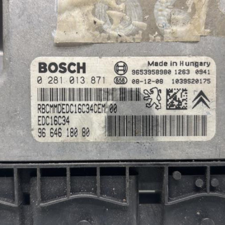 Calculateur moteur PEUGEOT PARTNER 2