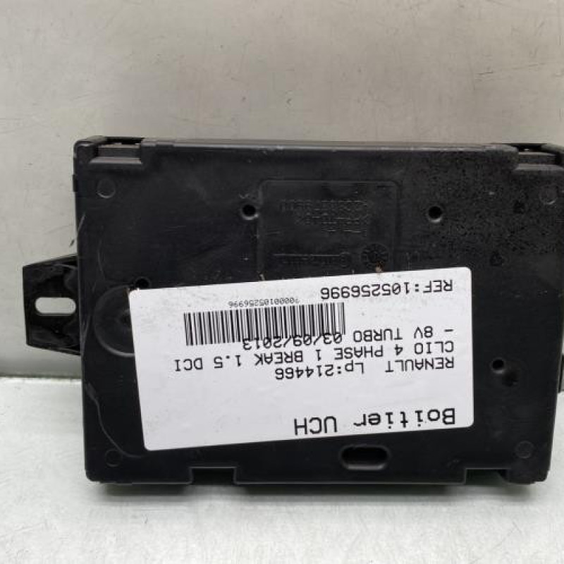 Boitier UCH RENAULT CLIO 4 Photo n°3