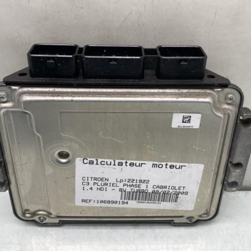 Calculateur moteur CITROEN C3 PLURIEL Photo n°4