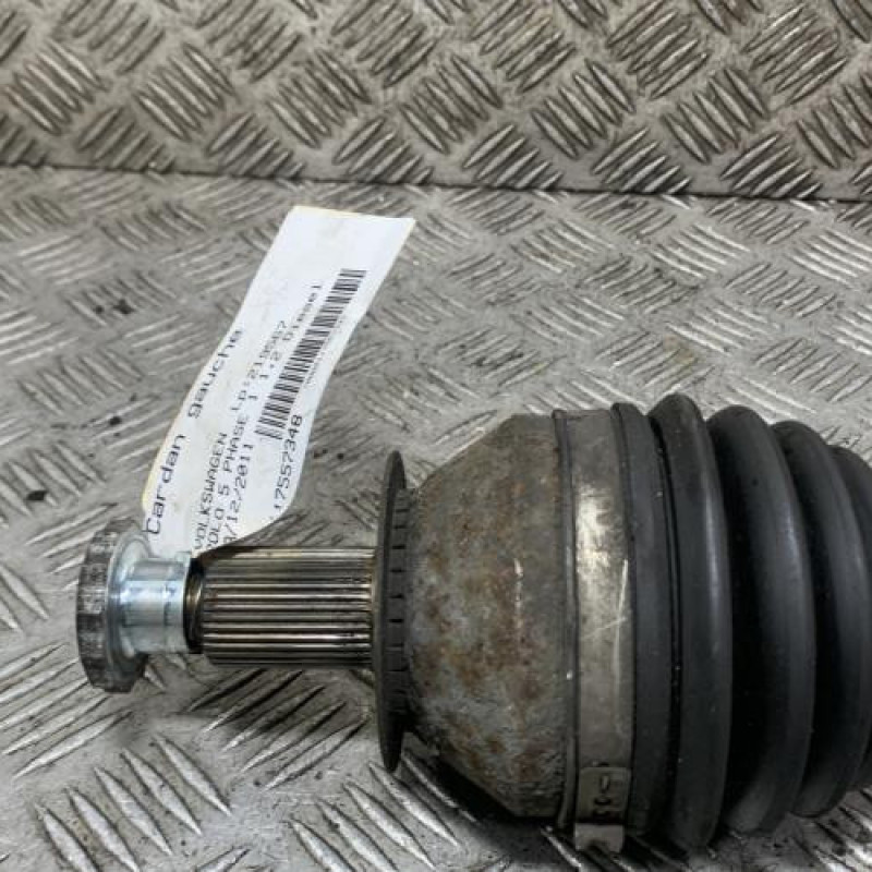 Cardan gauche (transmission) VOLKSWAGEN POLO 5 Photo n°2