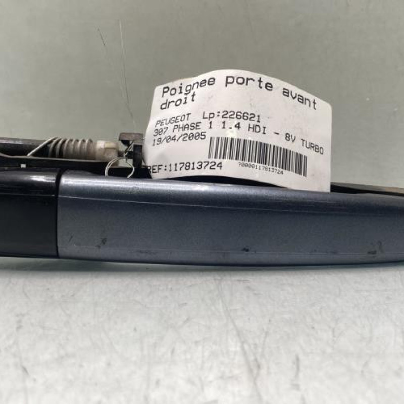 Poignee porte avant droit PEUGEOT 307 Photo n°1