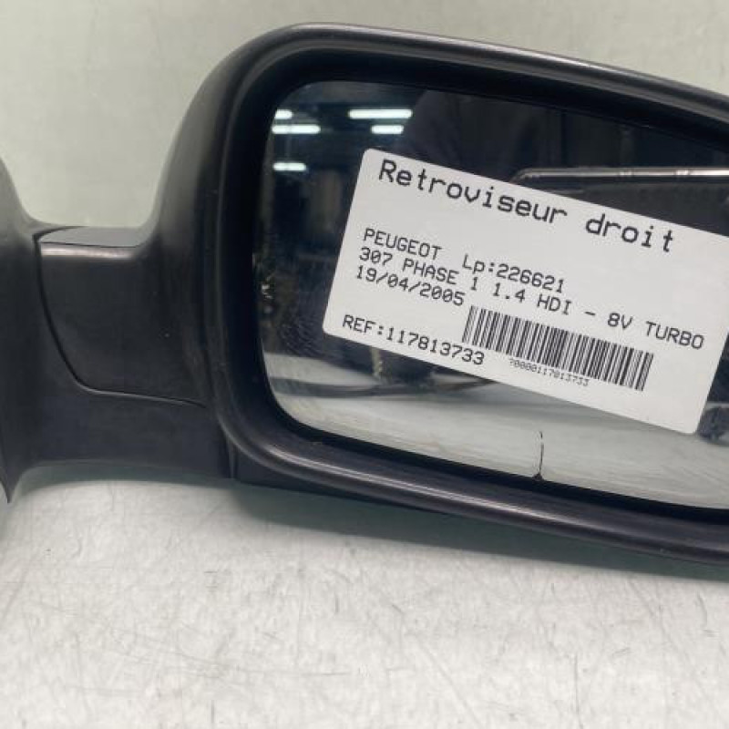 Retroviseur droit PEUGEOT 307 Photo n°2