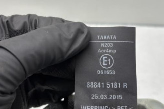 Pretensionneur de ceinture arriere droit RENAULT KADJAR