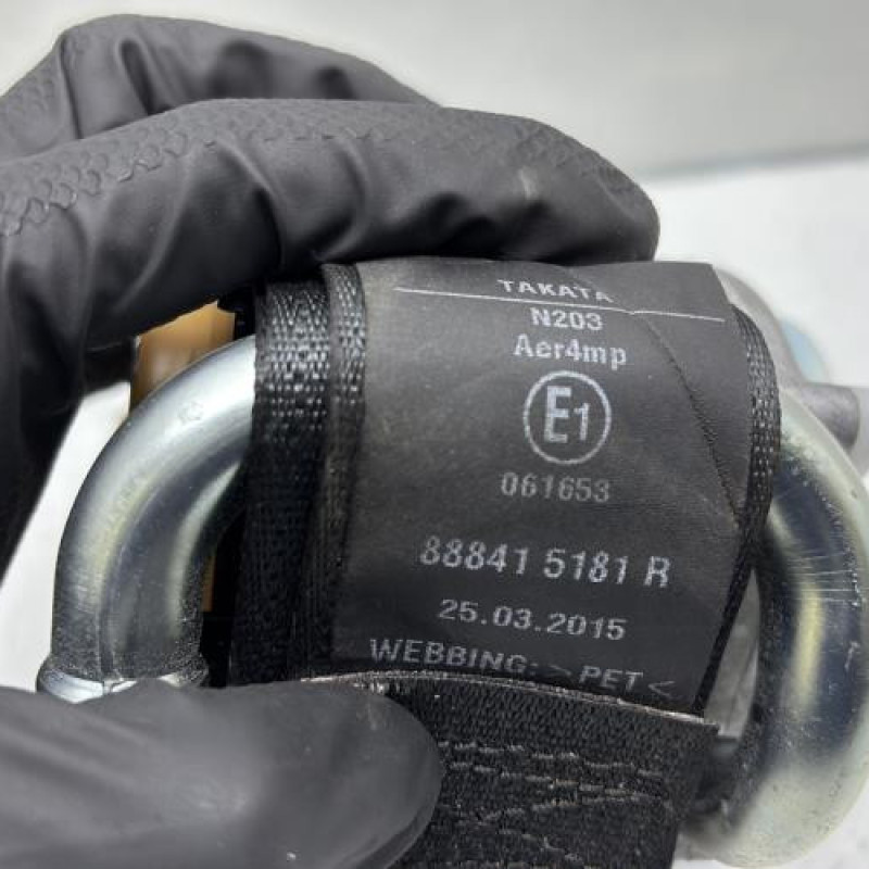 Pretensionneur de ceinture arriere gauche RENAULT KADJAR Photo n°4