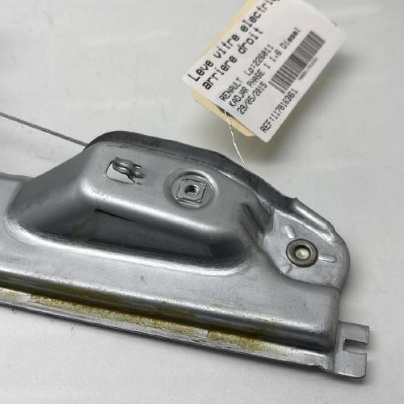 Leve vitre electrique arriere droit RENAULT KADJAR Photo n°3