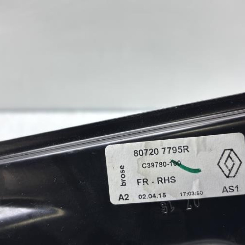 Leve vitre electrique avant droit RENAULT KADJAR Photo n°6