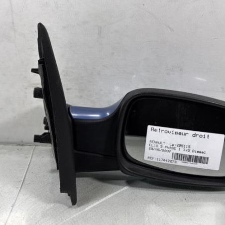 Retroviseur droit RENAULT CLIO 3 Photo n°1