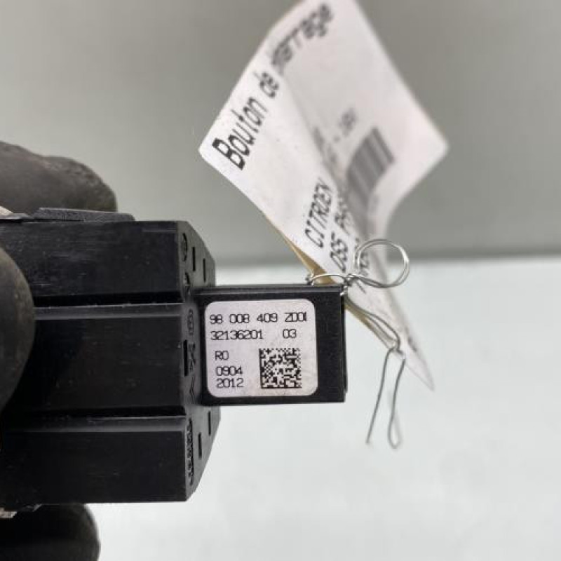 Bouton de demarrage CITROEN DS5 Photo n°3