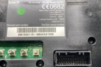 Ecran GPS RENAULT MEGANE 3