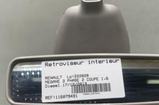 Retroviseur interieur RENAULT MEGANE 3 Photo n°1
