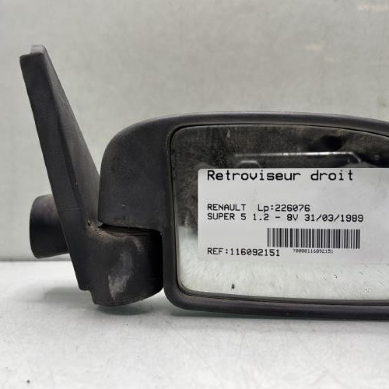 Retroviseur droit RENAULT SUPER 5 Photo n°1