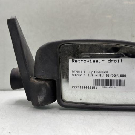 Retroviseur droit RENAULT SUPER 5 Photo n°1