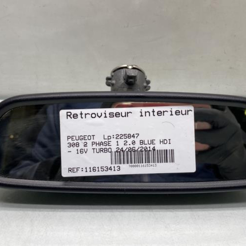 Retroviseur interieur PEUGEOT 308 2 Photo n°1
