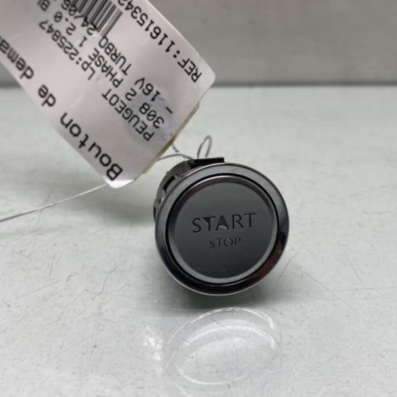 Bouton de demarrage PEUGEOT 308 2 Photo n°1