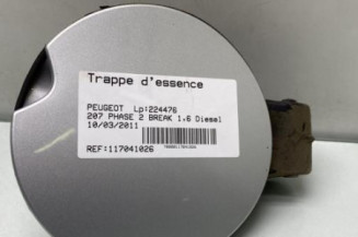Trappe d'essence PEUGEOT 207 Photo n°1
