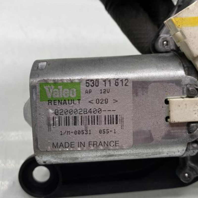 Moteur essuie glace arriere RENAULT CLIO 2 Photo n°4