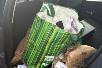 Baguette de porte arriere droite RENAULT CLIO 3