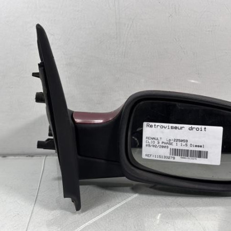 Retroviseur droit RENAULT CLIO 3 Photo n°1