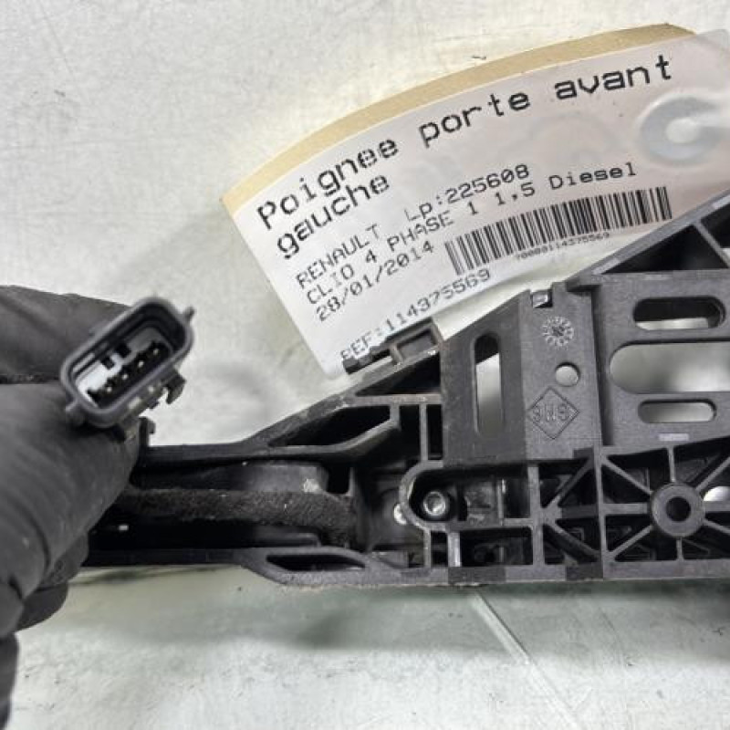 Poignee porte avant gauche RENAULT CLIO 4 Photo n°4