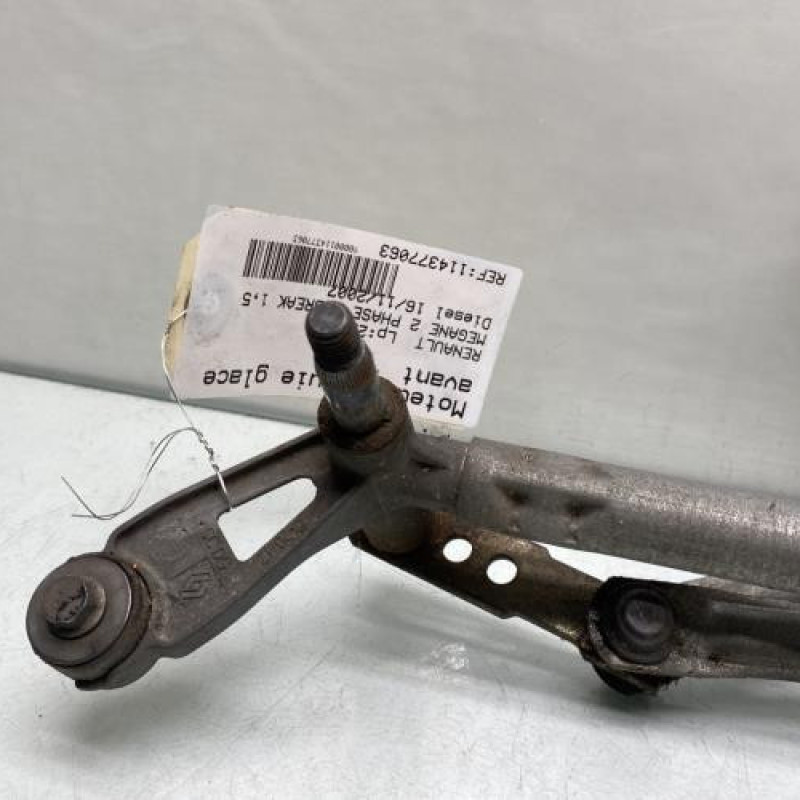 Moteur essuie glace avant RENAULT MEGANE 2 Photo n°3