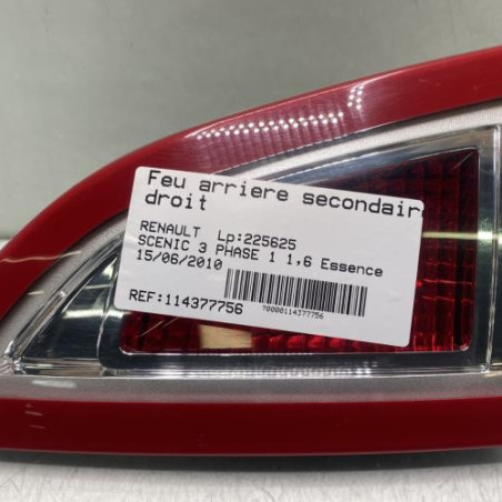 Feu arriere secondaire droit (feux) RENAULT SCENIC 3 Photo n°1