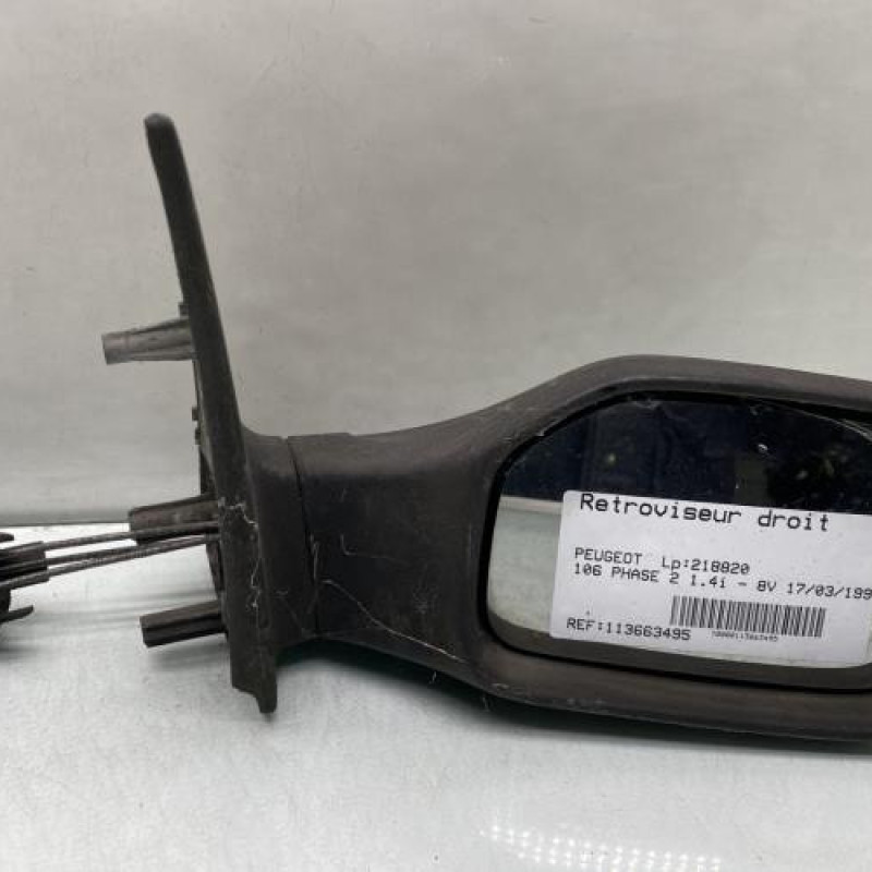 Retroviseur droit PEUGEOT 106 Photo n°1