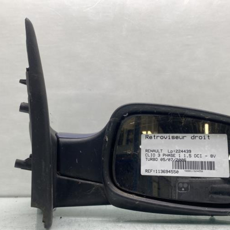 Retroviseur droit RENAULT CLIO 3 Photo n°1