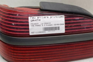 Feu arriere principal gauche (feux) PEUGEOT 406 Photo n°1