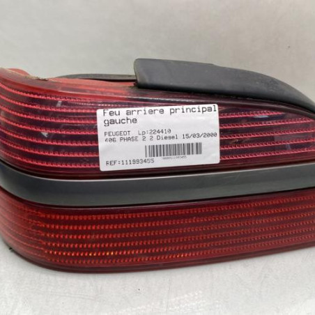 Feu arriere principal gauche (feux) PEUGEOT 406 Photo n°1